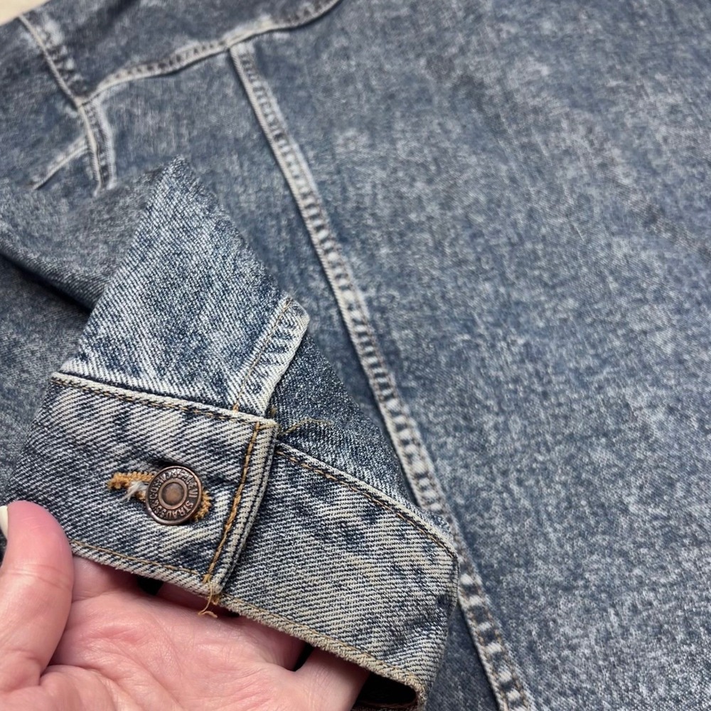 Levi's 70507-4890 Denim Jacket Mens XXL Blue Rare Vintage Made in USA Trucker - Picture 9 of 11